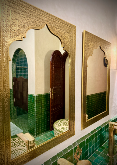 Salle de bain Suite Émeraude Villa Essaouira